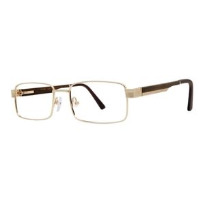 Goliath XXXIV Eyeglasses Gold 57mm Rectangle